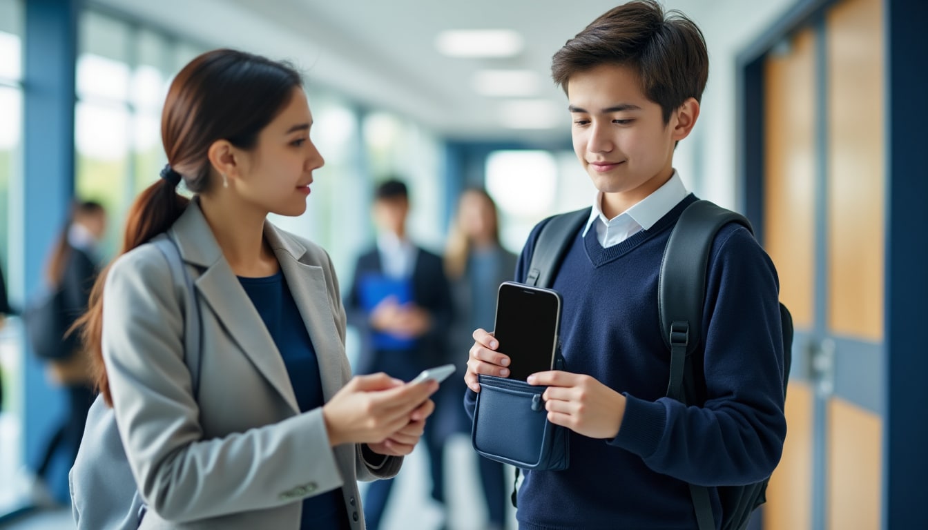 découvrez ce que prévoit la loi sur l’usage du téléphone portable au collège : interdictions, exceptions et règles applicables aux élèves.